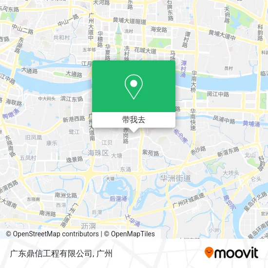 广东鼎信工程有限公司地图