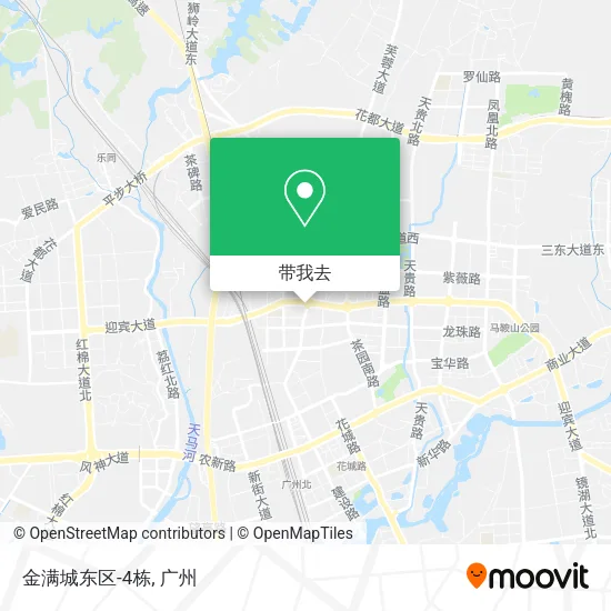 金满城东区-4栋地图