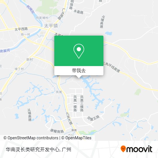 华南灵长类研究开发中心地图