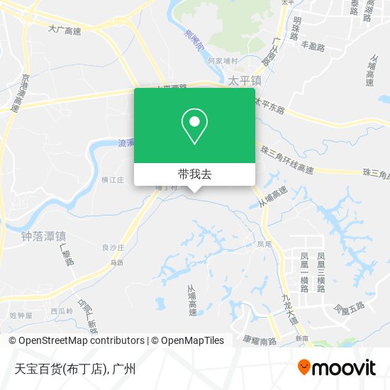 天宝百货(布丁店)地图