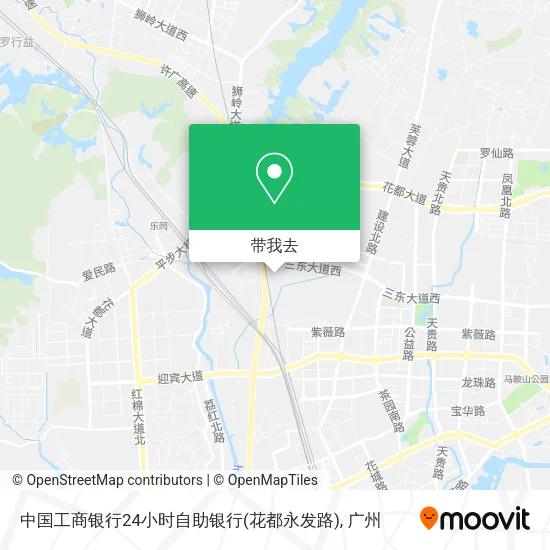 中国工商银行24小时自助银行(花都永发路)地图