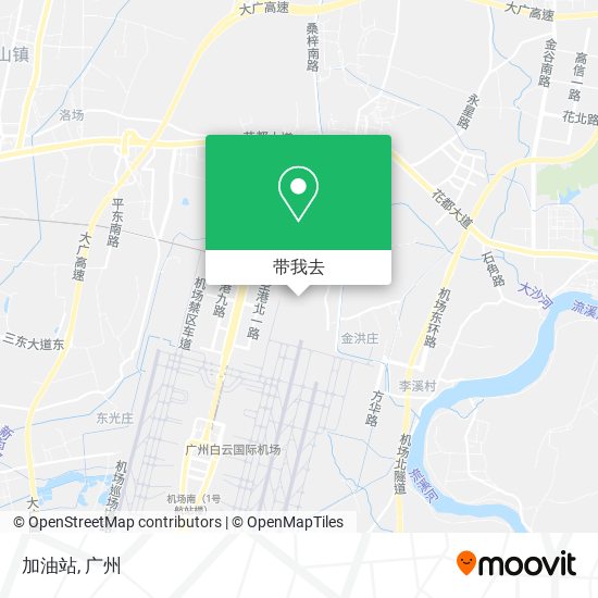 加油站地图