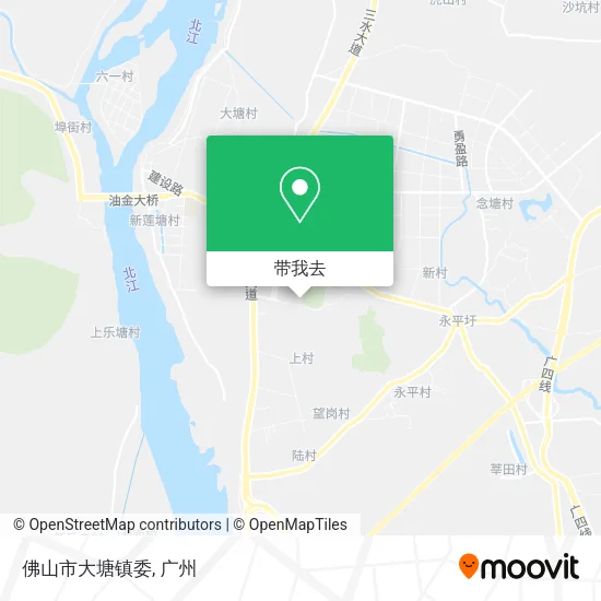 佛山市大塘镇委地图