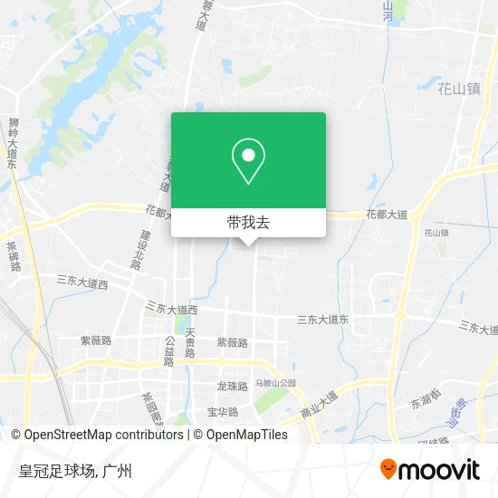 皇冠足球场地图