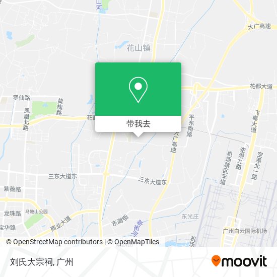刘氏大宗祠地图