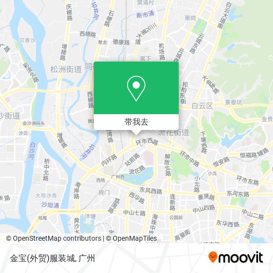 金宝(外贸)服装城地图