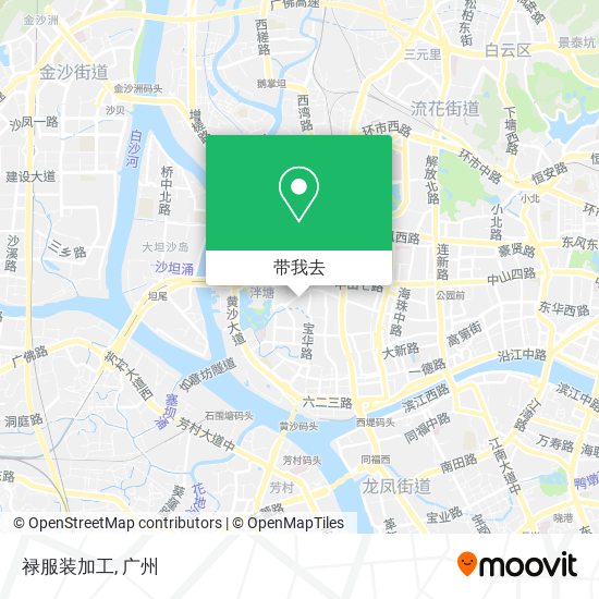 禄服装加工地图
