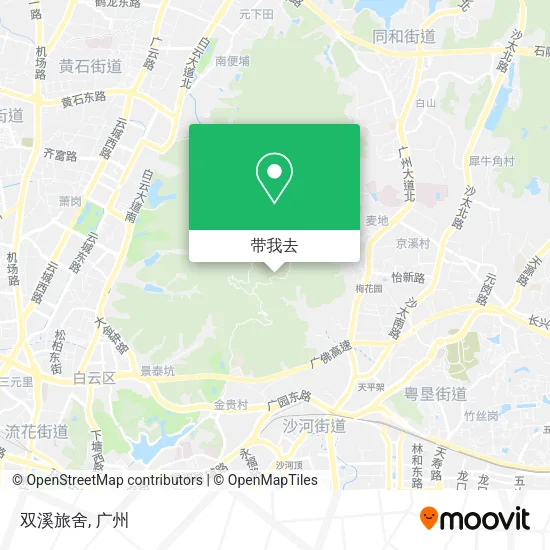 双溪旅舍地图