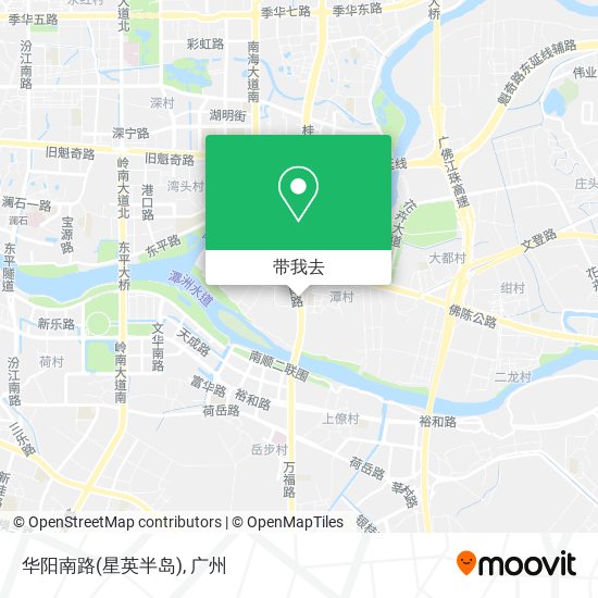 华阳南路(星英半岛)地图