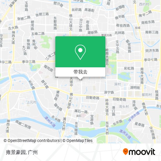 雍景豪园地图
