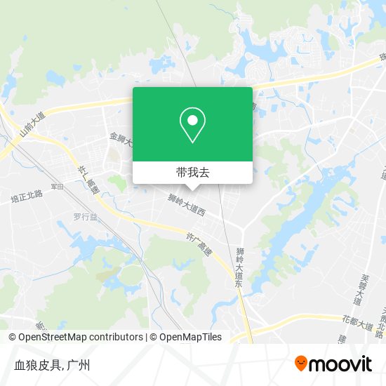 血狼皮具地图