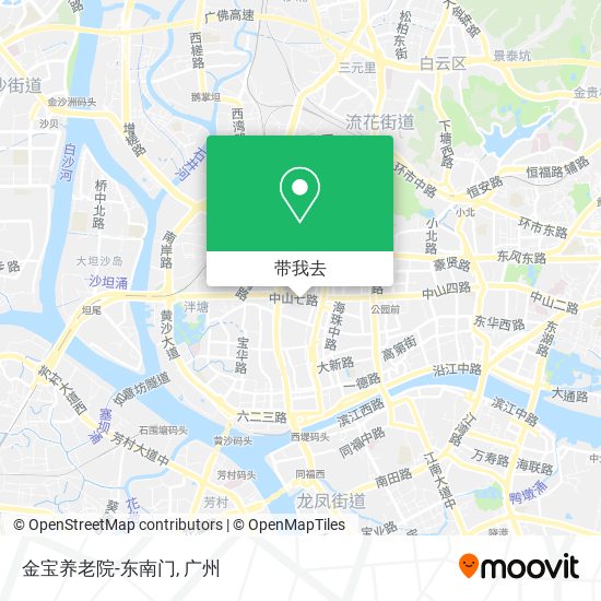 金宝养老院-东南门地图