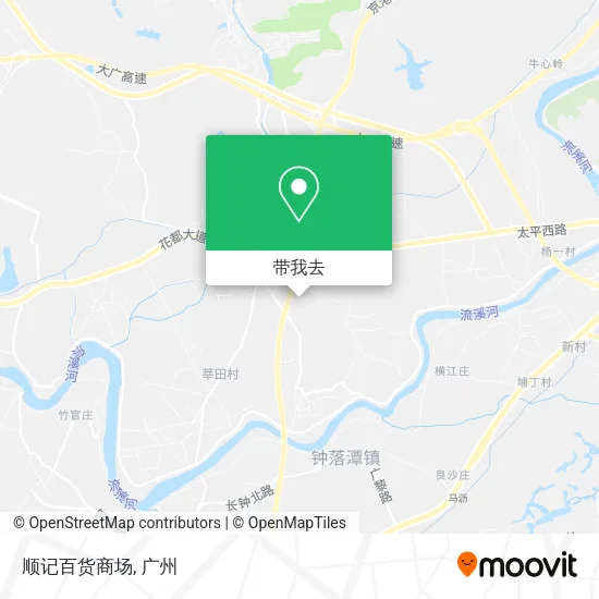 顺记百货商场地图