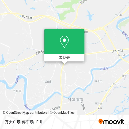 万大广场-停车场地图
