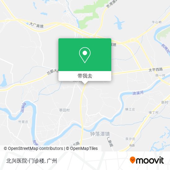 北兴医院-门诊楼地图