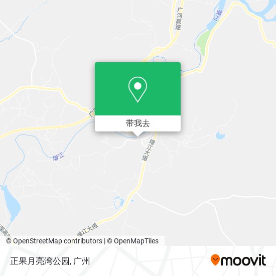 正果月亮湾公园地图