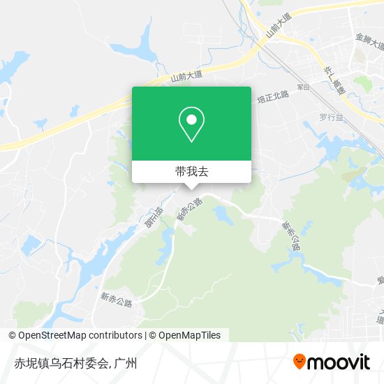 赤坭镇乌石村委会地图