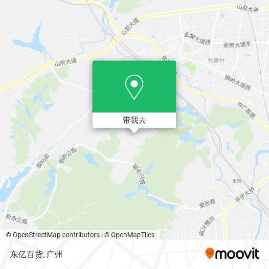 东亿百货地图