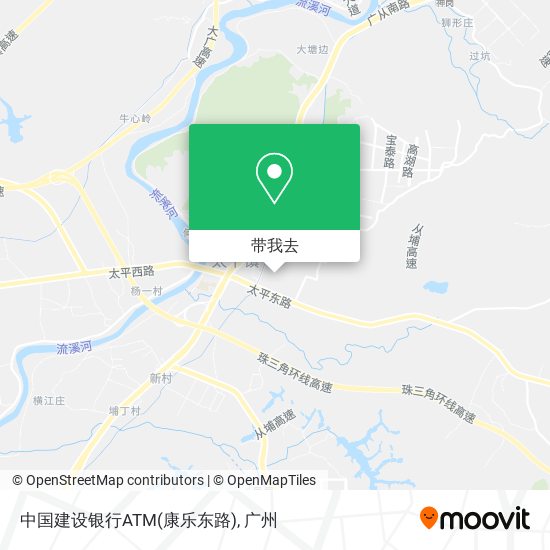 中国建设银行ATM(康乐东路)地图