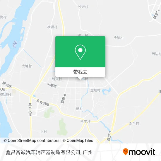 鑫昌富诚汽车消声器制造有限公司地图