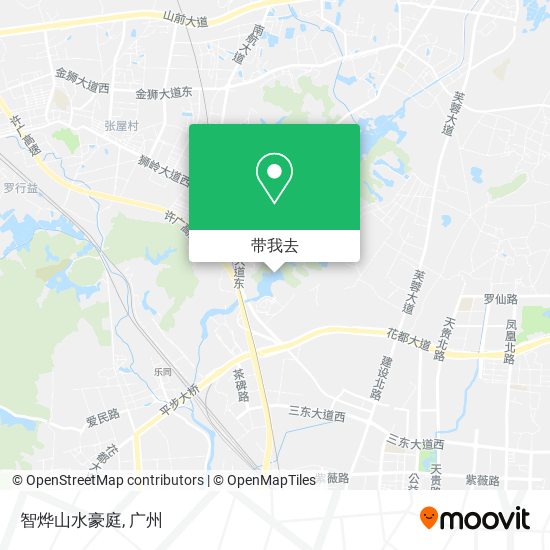 智烨山水豪庭地图