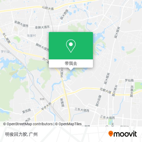 明俊回力胶地图