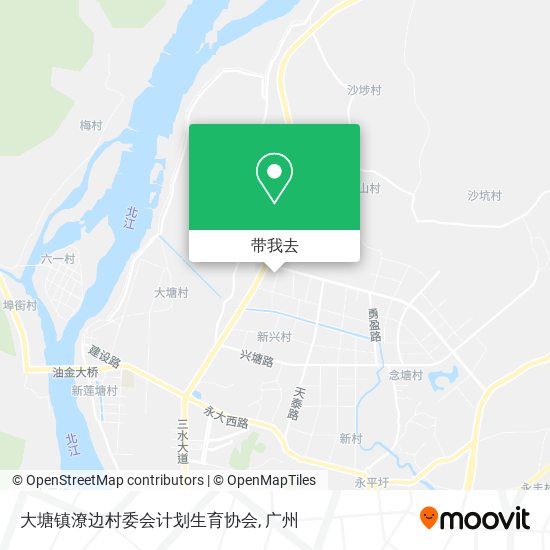 大塘镇潦边村委会计划生育协会地图