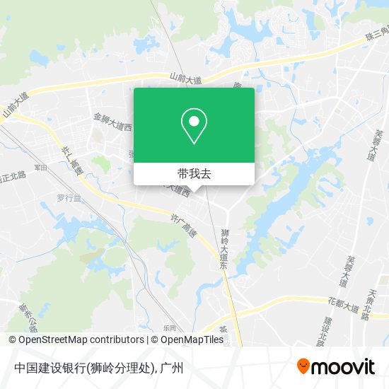 中国建设银行(狮岭分理处)地图