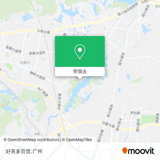 好美多百货地图