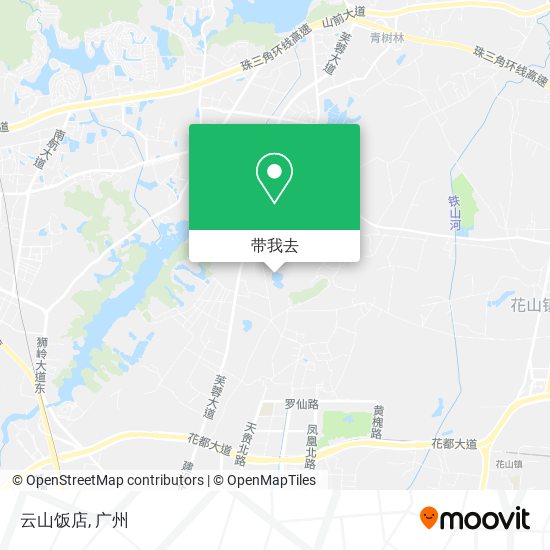 云山饭店地图