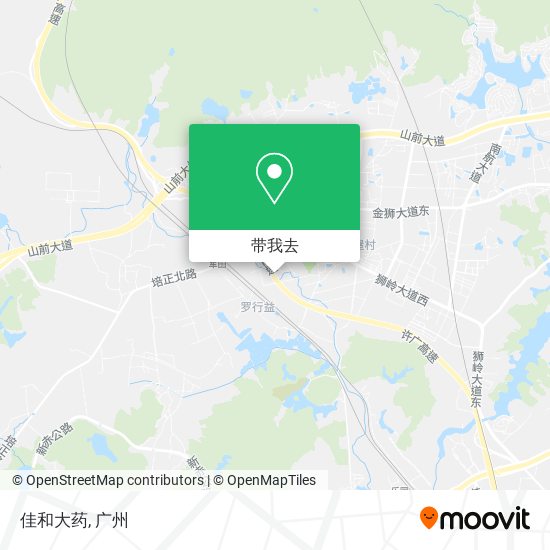 佳和大药地图