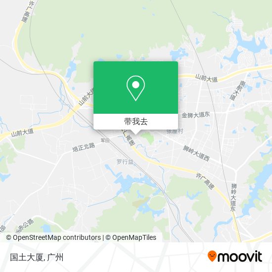 国土大厦地图