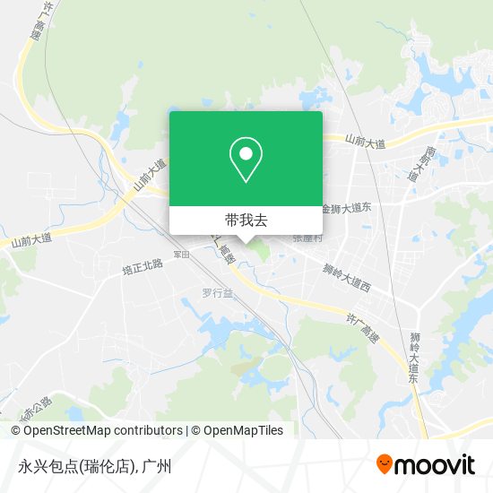 永兴包点(瑞伦店)地图