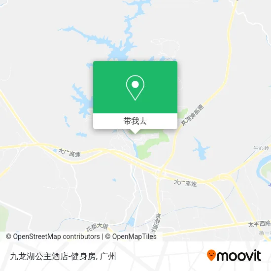 九龙湖公主酒店-健身房地图