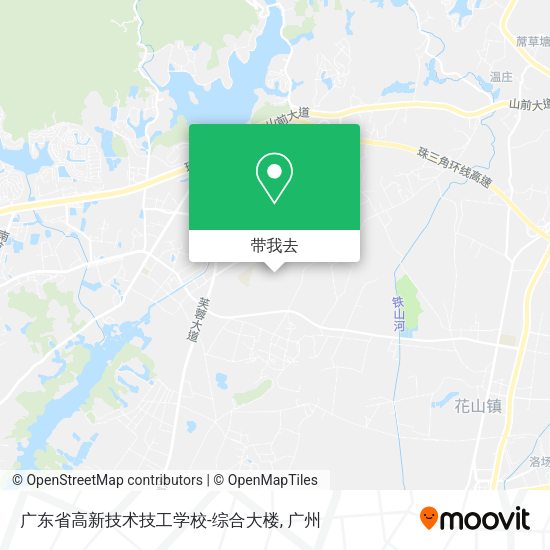 广东省高新技术技工学校-综合大楼地图