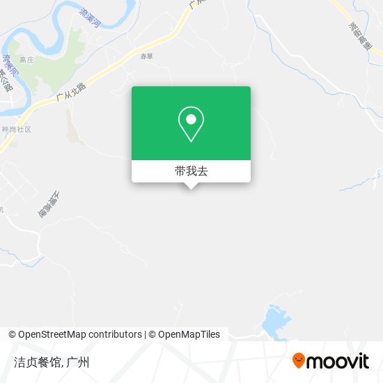 洁贞餐馆地图