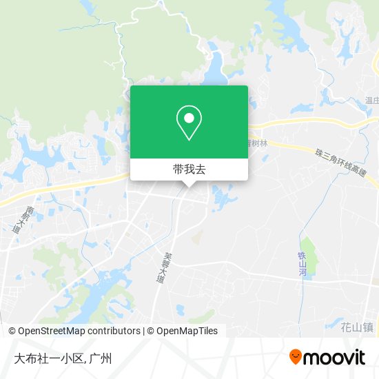 大布社一小区地图