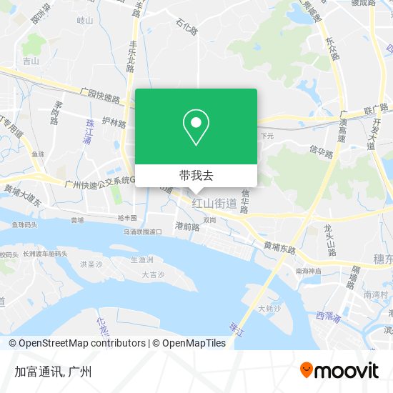 加富通讯地图