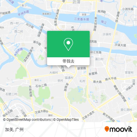 加美地图
