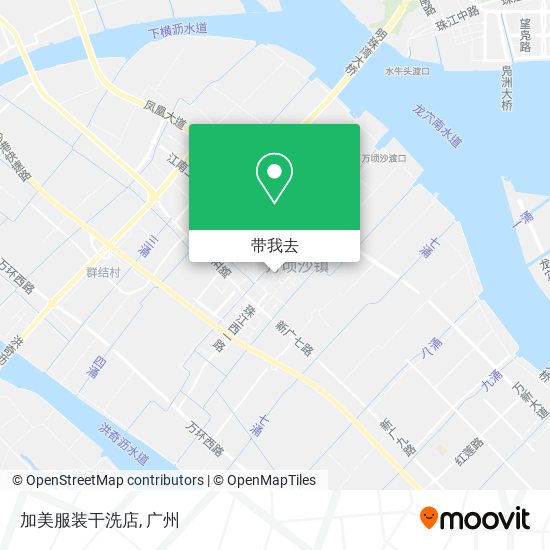 加美服装干洗店地图