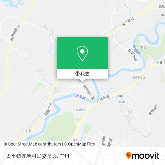 太平镇连塘村民委员会地图