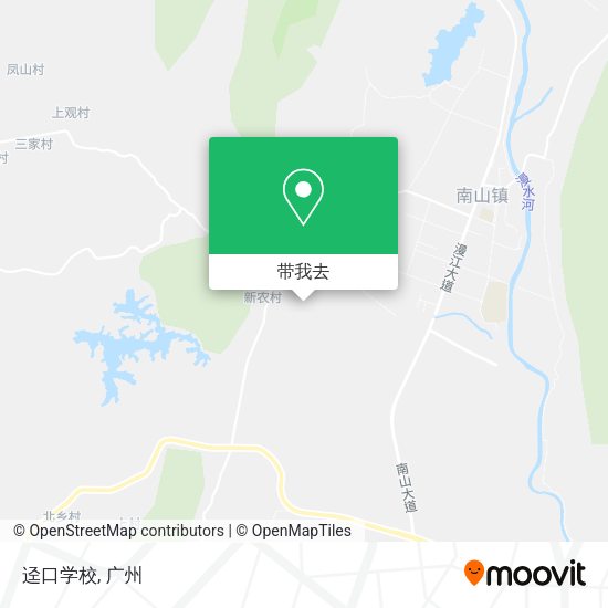 迳口学校地图