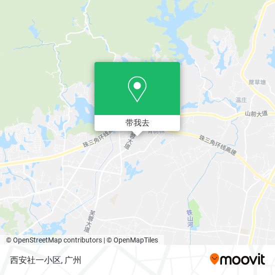 西安社一小区地图