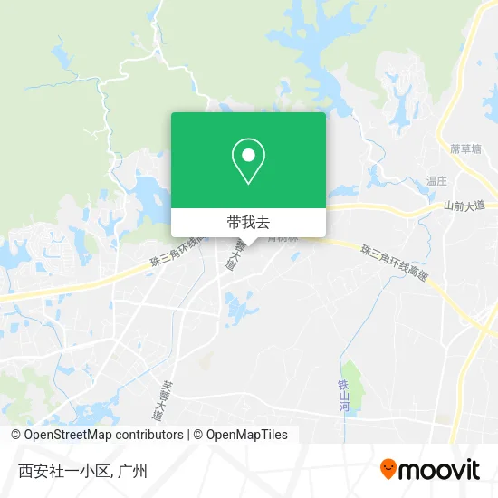西安社一小区地图