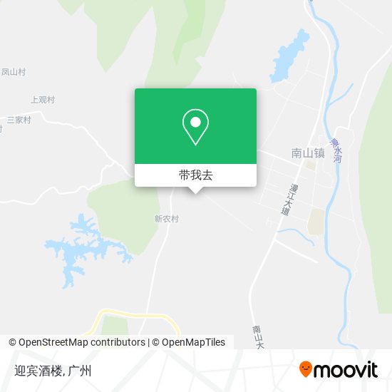 迎宾酒楼地图