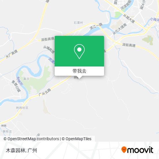 木森园林地图