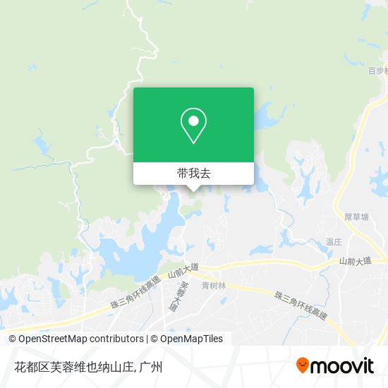 花都区芙蓉维也纳山庄地图