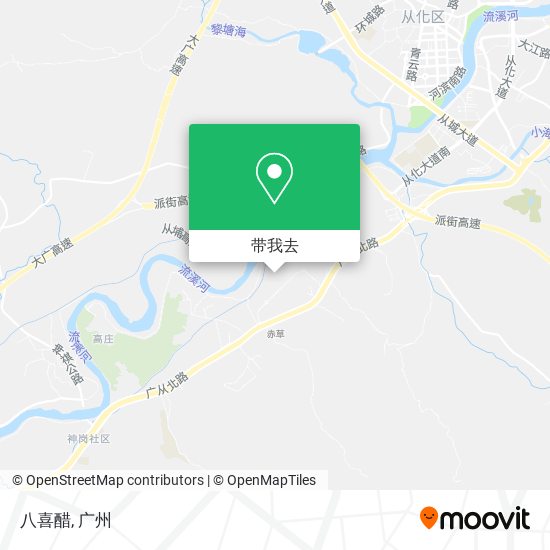 八喜醋地图
