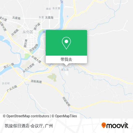 凯旋假日酒店-会议厅地图