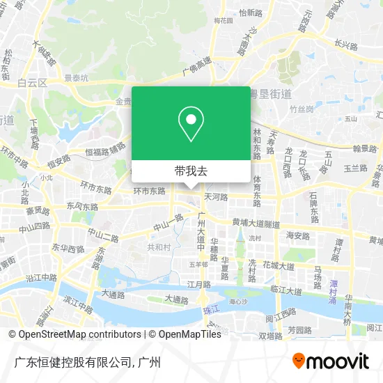 广东恒健控股有限公司地图